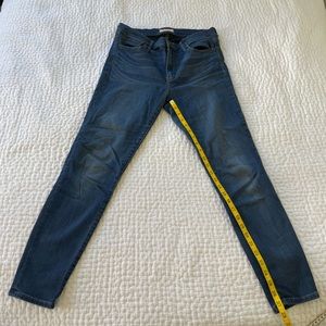 Madewell Blue Wash Roadtripper Jeans